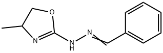 Benzaldehyde, (4,5-dihydro-4-methyl-2-oxazolyl)hydrazone (9CI) 结构式