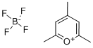 2,4,6-三甲基吡喃鎓四氟硼酸盐 结构式