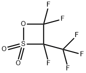 1,2,2-三氟-2-羟基-1-三氟甲基乙烷磺酸 结构式