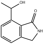 7-(1-羟基乙基)异吲哚啉-1-酮 结构式