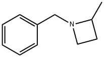 2-Methyl-1-(phenylmethyl)azetidine 结构式