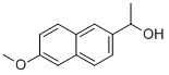 DL-6-甲氧基-ALPHA-甲基-2-萘甲醇 结构式