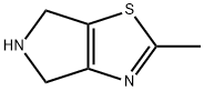 2-甲基-5,6-二氢-4H-吡咯并[3,4-D]噻唑 结构式