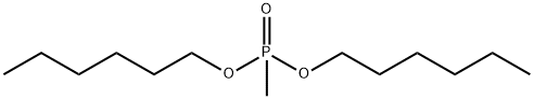 Methylphosphonic acid dihexyl ester 结构式