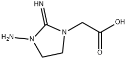 1-Imidazolidineaceticacid,3-amino-2-imino-(9CI) 结构式