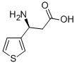 (S)-3-氨基-3-(噻吩-3-基)丙酸 结构式