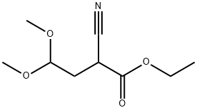 Ethyl2-cyano-4,4-dimethoxybutanoate