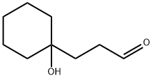 Cyclohexanepropanal, 1-hydroxy- (9CI) 结构式