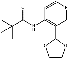 N-(3-(1,3-Dioxolan-2-yl)pyridin-4-yl)pivalamide