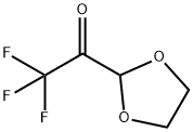 Ethanone, 1-(1,3-dioxolan-2-yl)-2,2,2-trifluoro- (9CI) 结构式