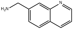 7-氨基甲基喹啉盐酸盐 结构式