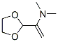 Ethenamine, 2-(1,3-dioxolan-2-yl)-N,N-dimethyl- (9CI) 结构式