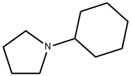 N-环己基吡咯烷 结构式