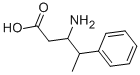 3-AMINO-4-PHENYL-PENTANOIC ACID 结构式