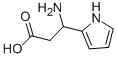 3-Amino-3-(1H-pyrrol-2-yl)propionic acid 结构式