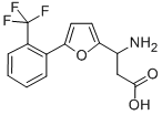 3-AMINO-3-[5-(2-TRIFLUOROMETHYLPHENYL)-FURAN-2-YL]-PROPIONIC ACID 结构式