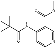 4-(棕榈酸氨基)烟酸甲酯 结构式