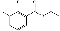 2,3-二氟苯甲酸乙酯 结构式