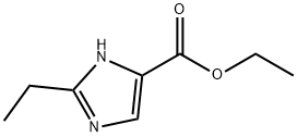 1H-Imidazole-4-carboxylicacid,2-ethyl-,ethylester(9CI) 结构式