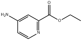 4-氨基-2-吡啶羧酸乙酯 结构式