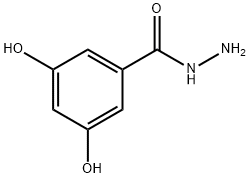 3,5-二羟基苯酰肼 结构式