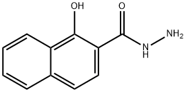 1-羟基-2-萘卡巴肼 结构式