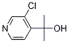 2-(3-氯-4-吡啶基)-2-丙醇 结构式