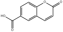 6-羧基香豆素 结构式