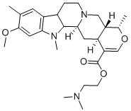 2-Dimethylaminoethyl-1,10-dimethyl-2,7-dihydrotetraphyllinate 结构式