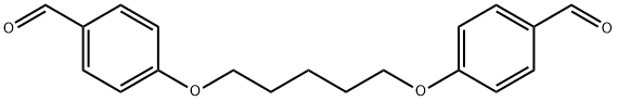 4,4’-(1,5-Pentanediyl)dioxydibenzaldehyde 结构式