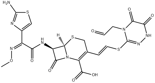 头孢噻林 结构式