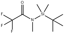N-(特丁基二甲基硅)-N-甲基三氟乙酰胺 结构式