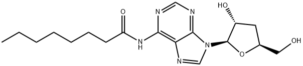 N6-Octanoyl 结构式