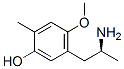 Phenol, 5-(2-aminopropyl)-4-methoxy-2-methyl-, (S)- (9CI) 结构式