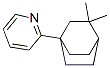 Pyridine, 2-(3,3-dimethylbicyclo[2.2.2]oct-1-yl)- (9CI) 结构式