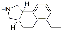 1H-Benz[e]isoindole,6-ethyl-2,3,3a,4,5,9b-hexahydro-,(3aR,9bR)-(9CI) 结构式