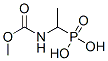 Carbamic  acid,  (1-phosphonoethyl)-,  C-methyl  ester  (9CI) 结构式