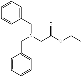 N,N-二苄基甘氨酸乙酯 结构式