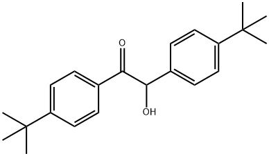 1,2-bis[4-(1,1-dimethylethyl)phenyl]-2-hydroxyethan-1-one 结构式