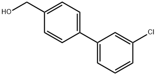 4-(3-Chlorophenyl)benzyl alcohol 结构式