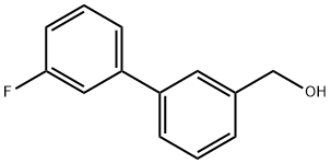 3-(3-Fluorophenyl)benzyl alcohol 结构式