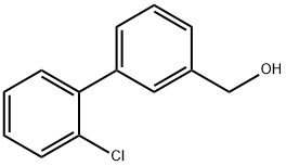 3-(2-Chlorophenyl)benzyl alcohol 结构式