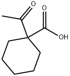 Cyclohexanecarboxylic acid, 1-acetyl- (9CI) 结构式