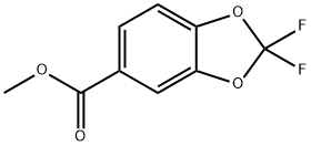 2,2-二氟胡椒酸甲酯 结构式