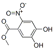 Benzoic acid, 4,5-dihydroxy-2-nitro-, methyl ester (9CI) 结构式