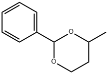 4-methyl-2-phenyl-1,3-dioxane 结构式