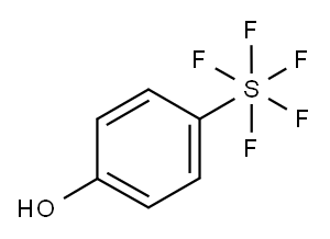 五氟化(4-苯酚基)硫 结构式