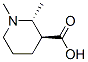 3-Piperidinecarboxylicacid,1,2-dimethyl-,trans-(9CI) 结构式