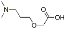 Acetic acid, [3-(dimethylamino)propoxy]- (9CI) 结构式