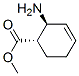 3-Cyclohexene-1-carboxylicacid,2-amino-,methylester,(1S-trans)-(9CI) 结构式